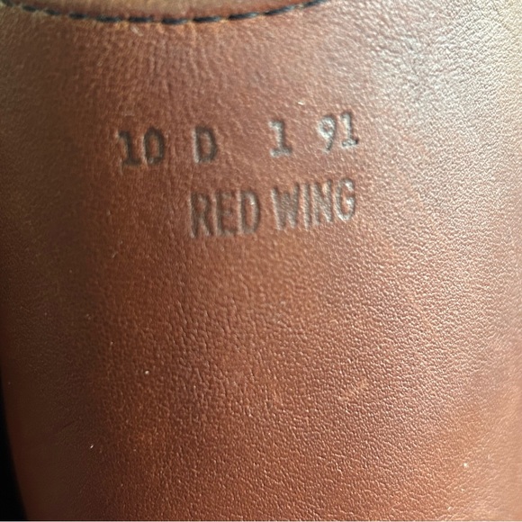 Vintage Red Wing Pecos 1150 Pull On Boots Mens 10 D - Picture 9 of 17